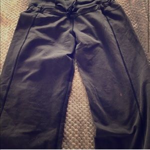 Lululemon wide leg sweat pants